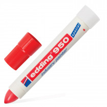 Маркер для промислової графіки 950, круглий наконечник 10мм., черв.