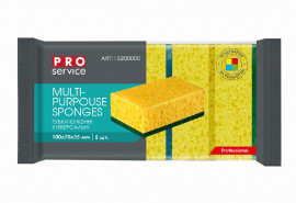 Губки кухонні великопористі, 100*70*35мм., 5шт./уп.