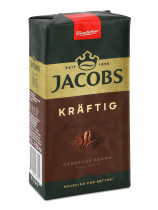 Кофе молотый Jacobs Kraftig, 250г., купаж арабика/робуста (8711000567005)