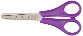 Ножницы 13,2см,  детские (ZB.5001), фиолет.