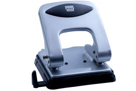 Діркопробивач на 2 отвори, до 40 аркушів, BM.4032, металевий, 119*144*110мм., срібл.