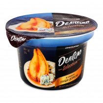 Десерт кисломолочный Делиссимо 5%, 180г. со вкусом груша-дорблю (4820293250052)