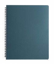 Зошит на спіралі А4 (204*274мм.), 96л.,  клітинка, OFFICE, пластикова обкладинка, графіт