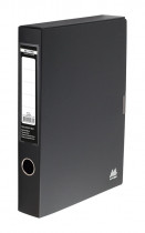 Папка-бокс на липучке А4, 235*320*55мм., черн.