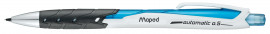 Карандаш автоматический 0,5мм. BLACK PEPS Automatic, пластиковий корпус с резиновым грипом, син.
