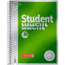 Колледж-блок А5 Premium, нелин., 80 л., зелен.