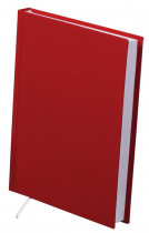 Ежедневник не датированный STRONG, 150*205мм., 144л., бумвинил, линейка, красн.