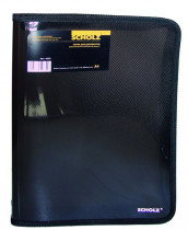 Папка на блискавці А4, асорті