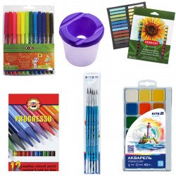 Товары для рисования (Краски, карандаши, фломастеры)