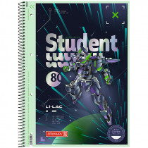 Колледж-блок А4 Premium, клетка, 80 листов, Robot Heroes