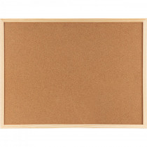 Доска пробковая 90*120см., деревяная рамка