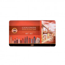 Набір художній Gioconda 8891, 39 предметів в металевому пеналі