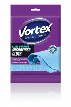 Микрофибра салфетка для стекол и зеркал, 35*35см.