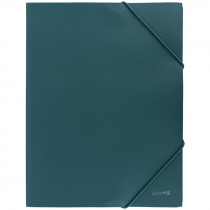 Папка на резинках А4, Earth colors, зелен.