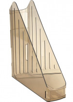 Лоток вертикальный, прозрачный коричн.