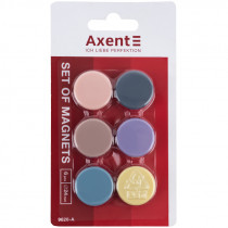 Магниты для магнитных досок D=24мм., 6шт./уп., Morandi