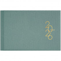 Еженедельник 2026 карманный Linesse, морской зеленый