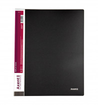 Папка на 20 файлов, черн.