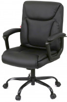 Кресло Ливар TILT 10002M (PU Black) черный