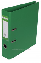 Регистратор 7см. А4 (PP двустороннее покрытие) ELITE, зелен.