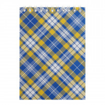 Блокнот А6 на спирали 48л., кл., син.