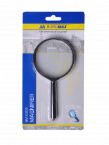 Лупа D75 d=75мм., 3 кратне збільшення, оптичне скло