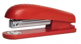Степлер №10 15л., плечо 6см., пластик., красн.
