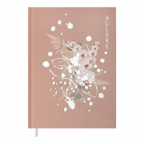 Щоденник не датований ALLURE, 144л. (288стр.), беж.