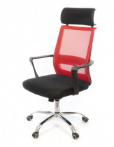 Кресло для персонала Крокус CH TILT, красн.