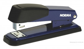 Степлер 24/6, 20л., металлический, син.