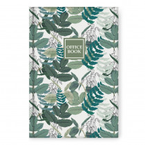 Зошит-алфавітка А4 (203*288мм), 200арк. (400стор.)., тверда лам. обложка "Листя зелене" (225/2 402)