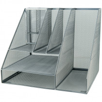 Підставка-органайзер мультифункц. 345*290*290мм, 2127-03-A, метал., срібл.