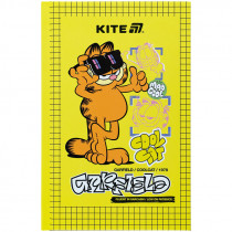 Книга записная твердая обложка А6, 80 лист., кл., Garfield (GF25-199)