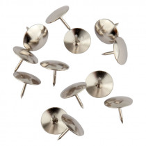 Кнопки никелированные, 100шт/уп.