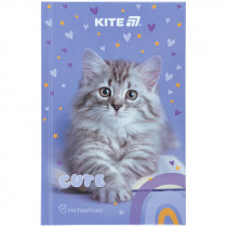 Книга записная твердая обложка А6, 80 лист., кл., RH (R25-199)