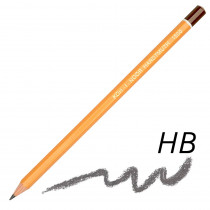 Карандаш простой графитный технический для черчения и графичесских работ 1500 HB