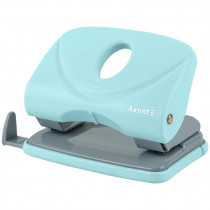 Дырокол на 2 отверстия, до 20 листов Welle-2 Pastelini, пластиковый, мятный