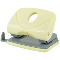 Дырокол на 2 отверстия, до 20 листов Welle-2 Pastelini, пластиковый, желтый