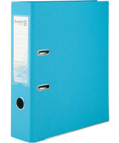 Регистратор 7,5см. А4 (PP) двусторонний, св.-голубой