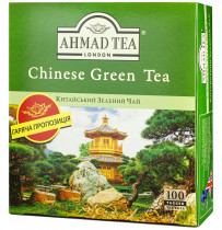 Чай зеленый Китайский,  100пак. по 1,8г.