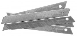 Леза змінні для канцелярського ножа 9мм., 10шт/уп.