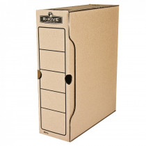 Коробка архівна А4, 100мм., коричн.