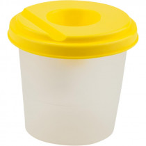 Стакан-непроливайка K17-1141-08, жовтий