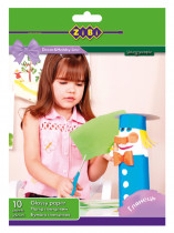 Папір кольоровий А4 10 кольорів, 10 арк.