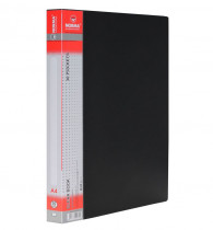 Папка на 30 файлов, толщина 600мкм., черн.