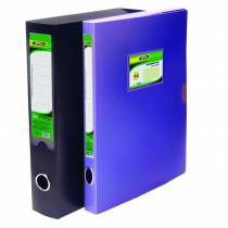 Папка-бокс на липучке А4, 37мм., пласт., ассорт.