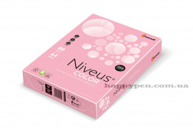 Бумага цветная Color A4 пастель 80г./м2, 500лист., PI25 pink, розов.