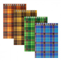 Блокнот А6 на спирали 48л., кл., ассорт.