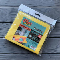 Салфетка вискозная, 30*35см., 3шт/уп., ассорт.