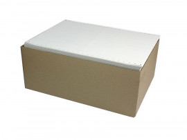 Папір сфальцьований з перфорацією 210мм., SuperLux 55г/м2., 1600 аркушів